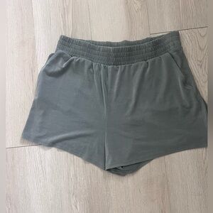 Women's Olive Green Shorts